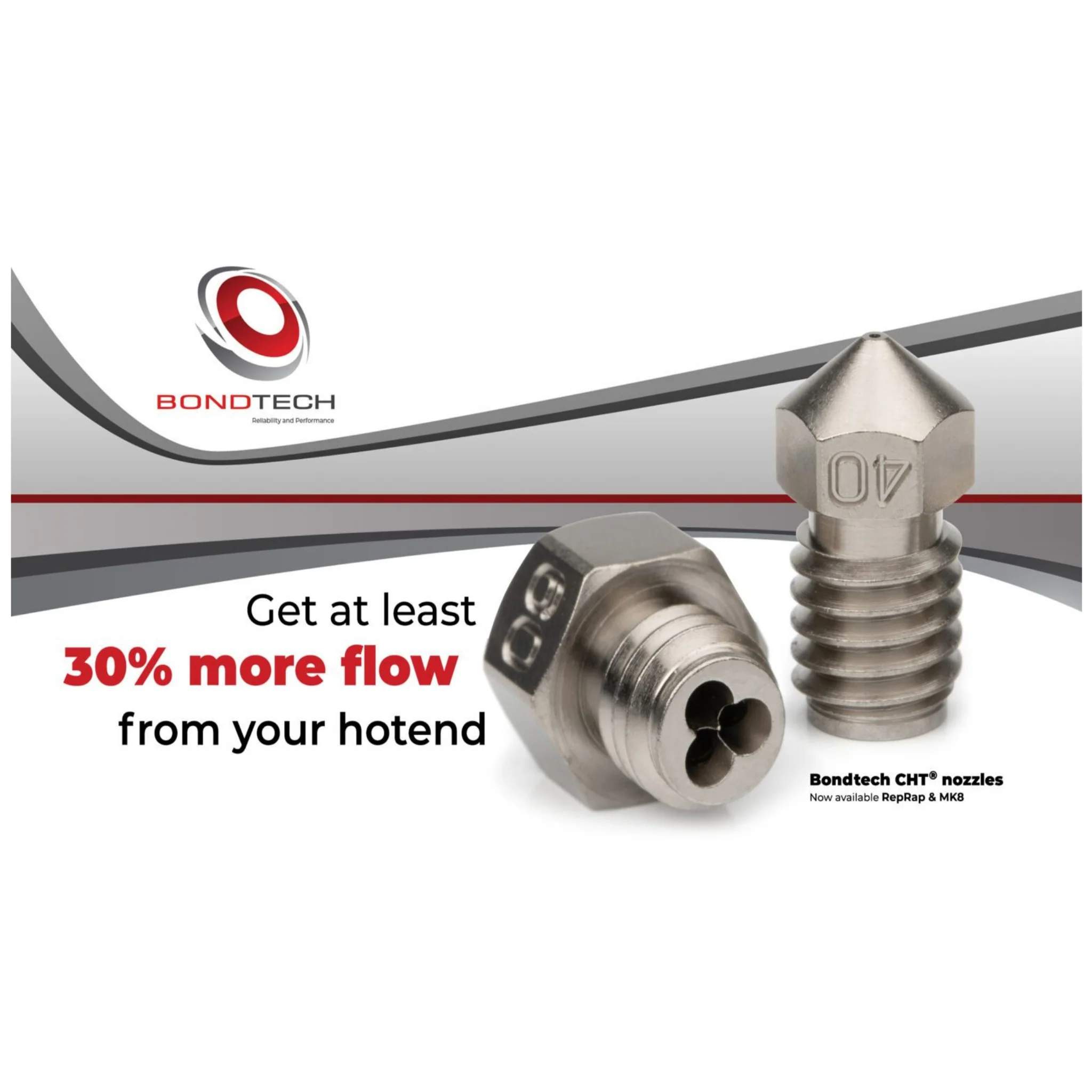 Bondtech CHT Coated Brass Nozzle - Image 4